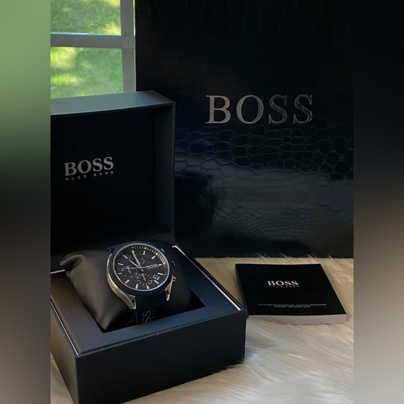 HB1513716 - Hugo Boss Men’s Velocity Black Watch - Picture 2 of 12